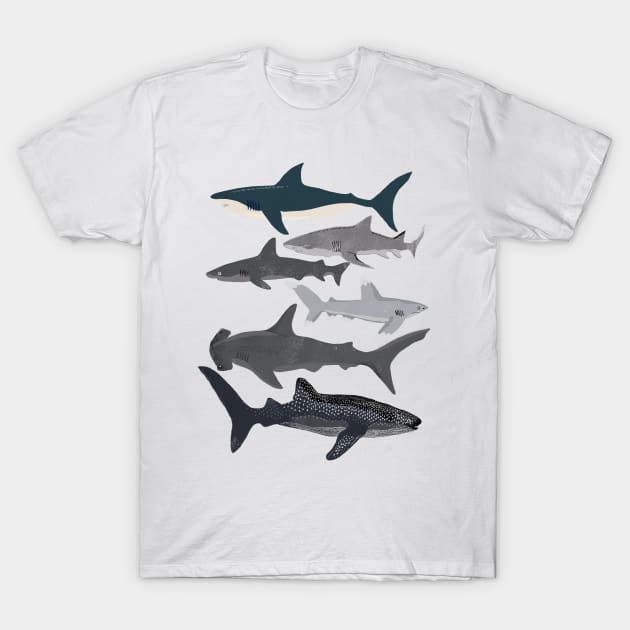 Sharks T-Shirt by andrealauren